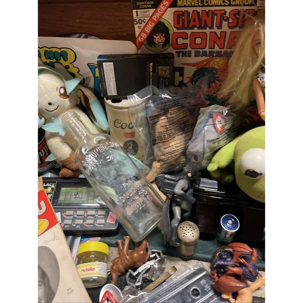 Mixed Lot of Junk Drawer Toys McDonald’s Coins Silver Collections  READ
